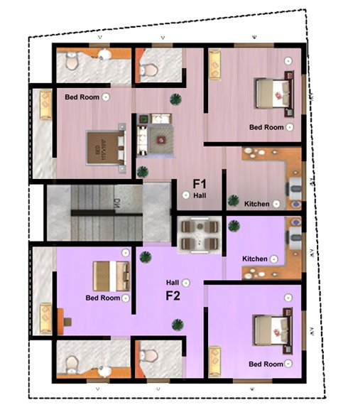 AISWARYAM GROUND FLOOR PLAN