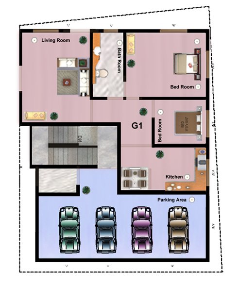 AISWARYAM GROUND FLOOR PLAN