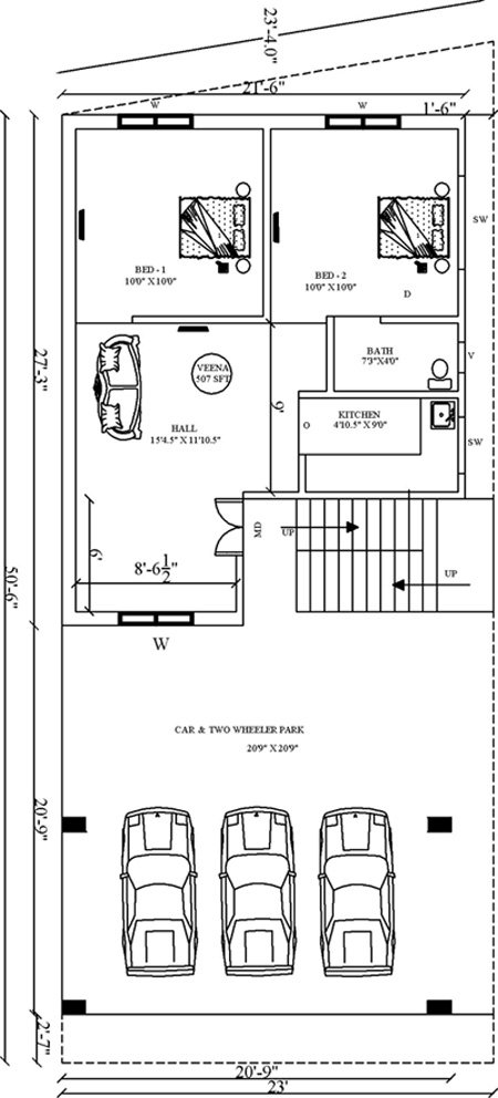 AISWARYAM GROUND FLOOR PLAN